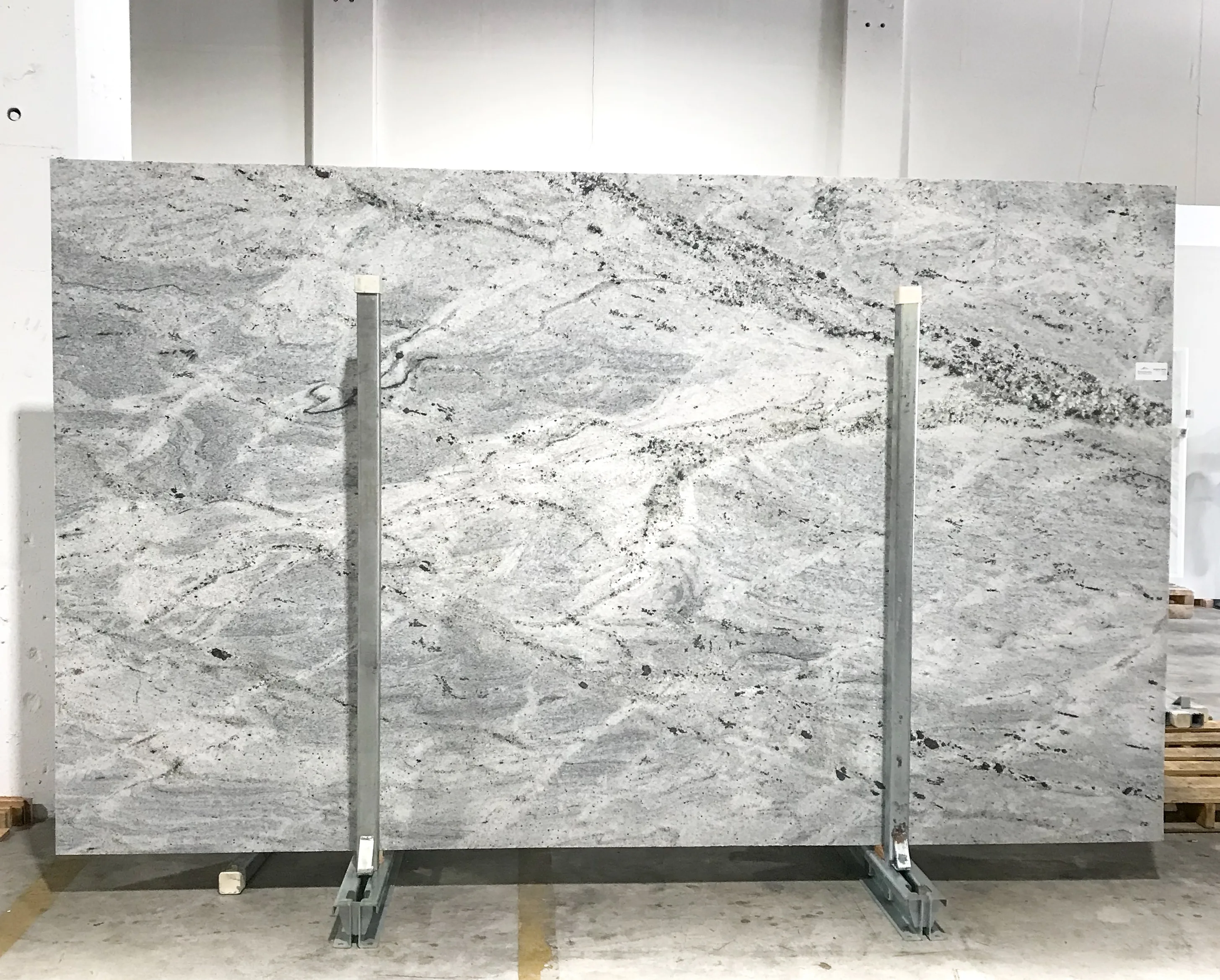 White Kashmir Granite Slab at Subh Marbles Guwahati