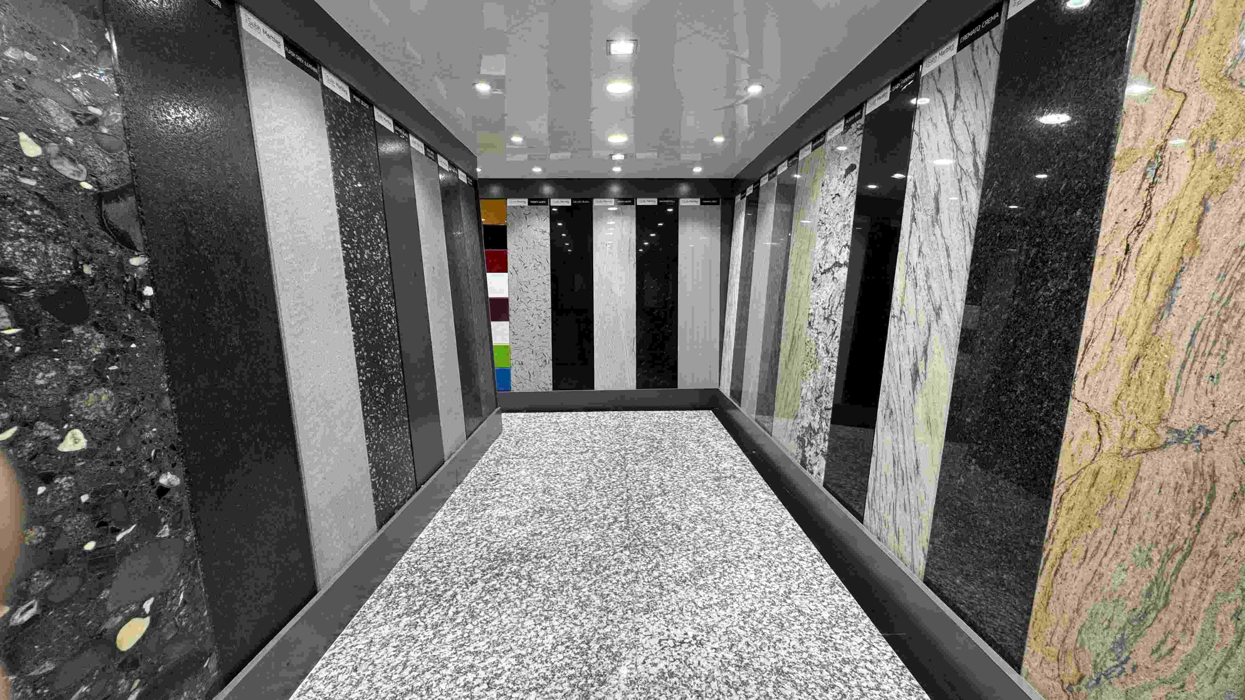 Marble flooring